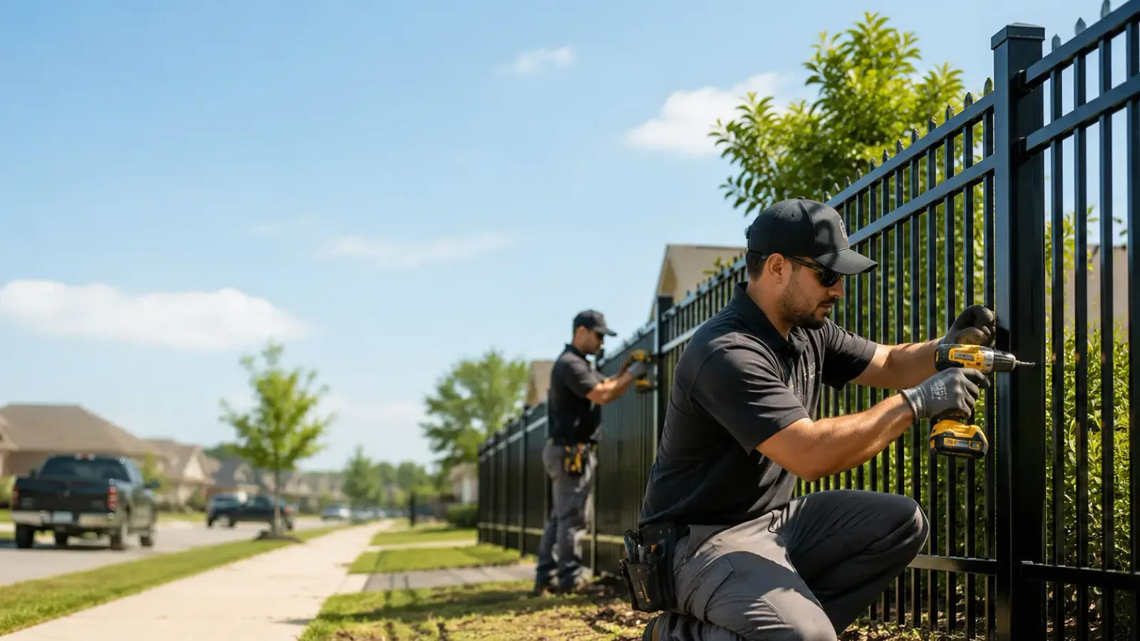 Metal Fence Installation in Homestead, IA